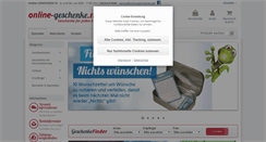 Desktop Screenshot of online-geschenke.net